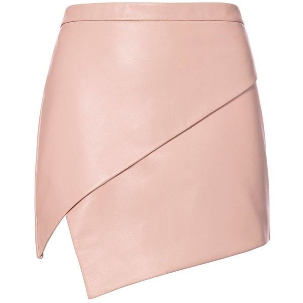 Michelle Mason Leather skirt